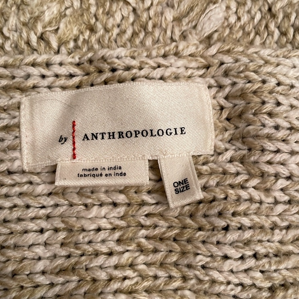 Cozy Cream cardigan from Anthropologie - Picture 7 of 10